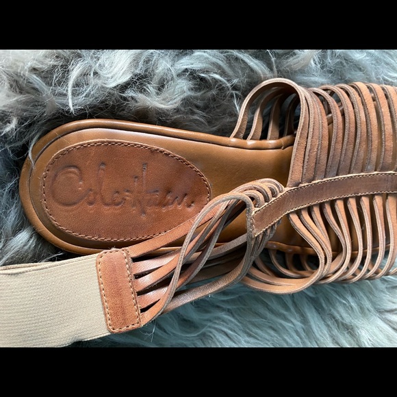 Cole Haan leather sandals, size 6 - Picture 3 of 5